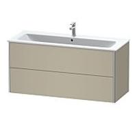 Duravit XSquare Duravit XS417406060 121x56x47.8cm, 2 tiroirs, Taupe