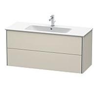 Duravit XSquare Meuble sous-lavabo suspendu, 2 tiroirs, 1210x560x478mm, XS417409191