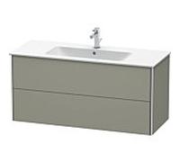 Duravit XSquare XS417409292 121x56x47.8cm, 2 tiroirs, Steingrau seidenmatt