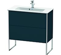 Duravit XSquare Duravit XS445509898 81x59,2x38,8cm, 2 tiroirs, finition satinée bleu nuit