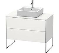 Duravit Meuble sous-vasque XSquare XS492103939 2 tiroirs 1000×778×548 mm Blanc nordique