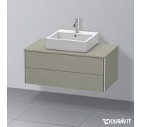Duravit XSquare Meuble bas, 2 tiroirs, XS491109292,