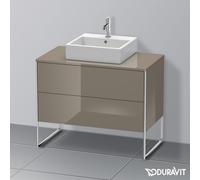 Duravit XSquare Meuble bas, 2 tiroirs, XS492108989,