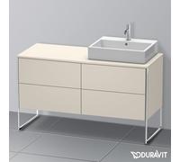 Duravit XSquare Meuble bas, 4 tiroirs, XS4923R9191,