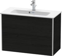 Duravit XSquare Meuble sous-lavabo Compact, suspendu, 2 tiroirs, 810x560x388mm, XS416601616