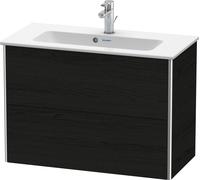 Duravit XSquare Meuble sous-lavabo Compact, suspendu, 2 tiroirs, 810x560x388mm, XS416601616