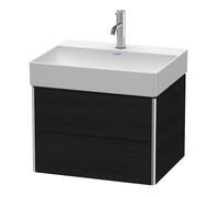 Duravit XSquare Meuble sous-lavabo suspendu, 2 tiroirs, 584x397x460mm, XS416101616