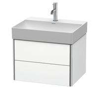 Duravit XSquare Meuble sous-lavabo suspendu, 2 tiroirs, 584x397x460mm, XS416108484