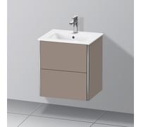 Duravit XSquare Meuble sous-vasque, 2 tiroirs, XS430604343,