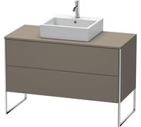 Duravit XSquare Meuble sous-vasque sur console au sol, 2 tiroirs, 1200x778x548mm, XS492209090