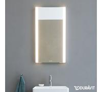 Duravit XSquare Miroirs avec éclairage LED, 450x800x33mm, chrome brillant, XS7010000000000