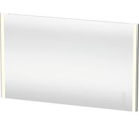 Duravit XSquare Miroirs avec éclairage LED, avec miroir chauffant, 1300x800x33mm, chrome brillant, XS7015000000000