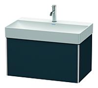 Duravit XSquare XS406209898 78,4x39,7x46cm, coulissant 2000 , bleu nuit semi-brillant