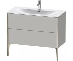 Duravit XViu 4303 Meuble sous-lavabo vertical, 2 tiroirs, pour lavabo Viu 234410, 1010x480 mm, XV43030B107