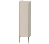 Duravit XViu XV1315 Armoire mi-haute verticale, 400x240 mm, hauteur 1330 mm, 1 butée de porte droite, XV1315RB191, Couleur: champagne mat/taupe