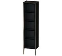 Duravit XViu XV1376LB116 50x36x177cm, porte vitrée, champagne mat, porte à gauche, Eiche schwarz