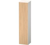 Duravit Zencha Armoire haute, 400x360x1760 mm, 1 porte, charnières à droite, ZE1352L, ZE1352R30840000, Couleur: façade : chêne naturel/caisson : blanc supermat