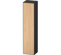 Duravit Zencha Armoire haute, 400x360x1760 mm, 1 porte, charnières à gauche, ZE1352L30800000, Couleur: faÃ§ade : chÃªne naturel/caisson : graphite supermatt