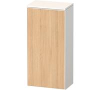 Duravit Zencha armoire mi-haute, 400x240x819mm, butée à droite, ZE1350R30840000, Couleur: façade : chêne naturel/caisson : blanc supermat
