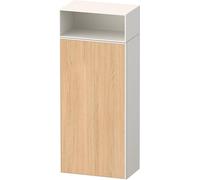 Duravit Zencha armoire mi-haute, 400x240x961mm,butée à droite, ZE1351R30840000, Couleur: façade : chêne naturel/caisson : blanc supermat