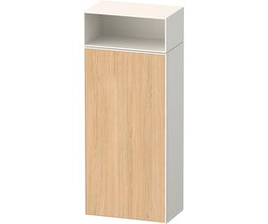 Duravit Zencha armoire mi-haute, 400x240x961mm,charnières à gauche, ZE1351L30840000, Couleur: façade : chêne naturel/caisson : blanc supermat