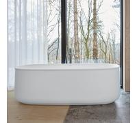 Duravit Zencha Baignoire balnéo en îlot, ovale, 760463000AS0000,