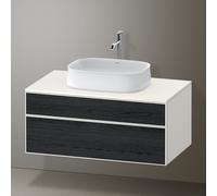 Duravit Zencha Meuble sous-lavabo sur console, 1000x550x442mm, 1 découpe au centre, ZE4821, ZE4821016840000