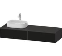 Duravit Zencha Meuble sous-lavabo avec console, 1600x550mm, 2 tiroirs, 1 découpe à gauche, ZE4814, ZE4814L63800000