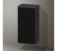 Duravit Zencha armoire mi-haute, 400x240x819mm, charnières à gauche, ZE1350L63800000, Couleur: faÃ§ade : structure linÃ©aire noire (verre)/corps : graphite supermat
