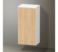 Duravit Zencha armoire mi-haute, 400x240x819mm, butée à droite, ZE1350R30840000, Couleur: façade : chêne naturel/caisson : blanc supermat