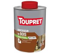 Durcisseur Bois pourris TOUPRET 1L BCDURBO01 - pour restaurer les bois pourris par l'humidité et protéger les bois neufs