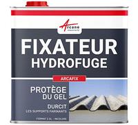 Durcisseur Fixateur pour Béton, Tuile, Sol 2.5 L (jusqu'à 12.5 m²) | Fixateur Hydrofuge, Durcit les Supports Friables, Imperméabilise Tuiles, Béton et Matériaux Poreux - Arcane Industries