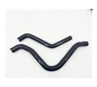 Durite Admission Air Pour 1999 2000 2001 2002 2003 2004-2005 Pour Mitsubishi Pour Eclipse 3G Pour Galant 3.0L 6G72 Kit Tuyaux Radiateur En Silicone. Tuyau D'admission D'air(Le noir)