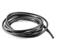 DURITE SILICONE NOIR DIAMÈTRE 2mm x 3.5mm x 50cm TONDEUSE TRACTEUR DÉBROUSSAILLEUSE TRONÇONNEUSE TAILLE HAIE