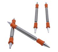 Durlo Ensemble d'outils à ressort 2 pièces - Chasse-clous 1/32"/1/16"/3/32"/1/8" et kit de démontage de rivets pour bois