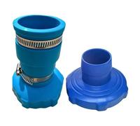 Duroecsain Adaptateur de tuyau d'aspiration pour piscine - Adaptateur de tuyau de skimmer - Raccord de tuyau de piscine - Adaptateur de tuyau de rechange pour pièce de nettoyage
