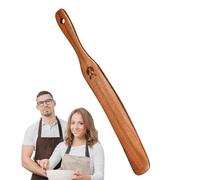 Duroecsain Mélangeur en bois, spatule de cuisine pour la cuisine, grattoir en verre fin multifonction | Spatule en bois, cuillère, fouet, ustensiles de cuisine pour cuisiner, pâtisserie