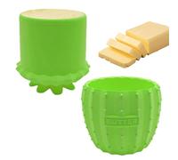Duroecsain Pot à beurre, pot à beurre pour contre-eau, Pot à beurre en silicone recouvert de beurrier avec couvercle, Porte-beurre, récipient à beurre pour cuisine, décoration intérieure, hommes,