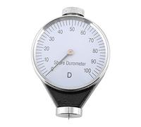 Duromètre de Dureté Shore Type D 0-100 pour Caoutchouc, Mesureur de Dureté pour Caoutchouc Dur, Résine Acrylique, Verre, Thermoplastique, Plaque d'Impression, Fibre - All