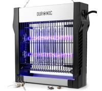 Duronic FK2X4 Lampe Anti Moustique électrique 8W Lampe Tue Mouche UV | Plateau amovible Chaîne de suspension Petite lampe anti mouches moustiques insectes moucherons Répulsif à insecte