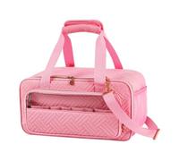 DuskHaven Grande Trousse de Rangement pour Marqueurs avec Séparateurs, Sac de pour Marqueurs, Poignée Ergonomique et Bandoulière Amovible, Noir