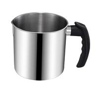 DuskHaven Pot à Verser pour La Fabrication de Bougies 1,3 L, Résistant à La Chaleur, avec Bec Verseur Multifonctionnel, Idéal pour Les Professionnels.