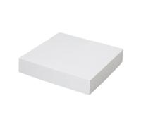 DuskHaven Présentoir à Bijoux, Figurine, Poupée, Bagues, Pendentifs, Chouchous, Présentoir à Gâteaux, Rehausseur de Buffet pour Table de Fête, Cuboïde 10x10x1.8 Cm