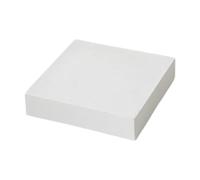 DuskHaven Présentoir à Bijoux, Figurine, Poupée, Bagues, Pendentifs, Chouchous, Présentoir à Gâteaux, Rehausseur de Buffet pour Table de Fête, Cuboïde 8x8x1.8 Cm