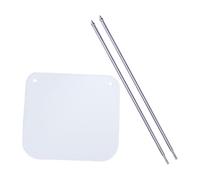 DuskHaven Visière de Protection En 3 Parties, Protection Anti-éclaboussures, Accessoire de Meulage, Lentille de Rechange En Acrylique avec Support pour Loisirs