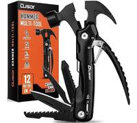 Dusor Outil Multifonction 12 en 1, Cadeau Homme Original pour Papa, Anniversaire, Fête des Pères, Accessoires de Camping