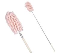Duster télescopique extensible, de 27 à 76 cm, plumeau en microfibre lavable