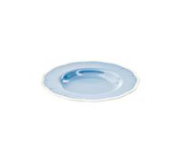 Dusty blue ASSIETTE CREUSE "FLORA"