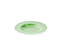 Dusty green ASSIETTE CREUSE "FLORA"