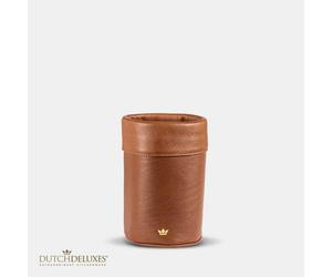 Dutchdeluxes - Fait main - Luxe - Seau à vin - Cuir - Bonne température - Marron